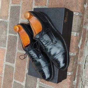 AE "Lexington" Black Cap Toe Derby In Original Box